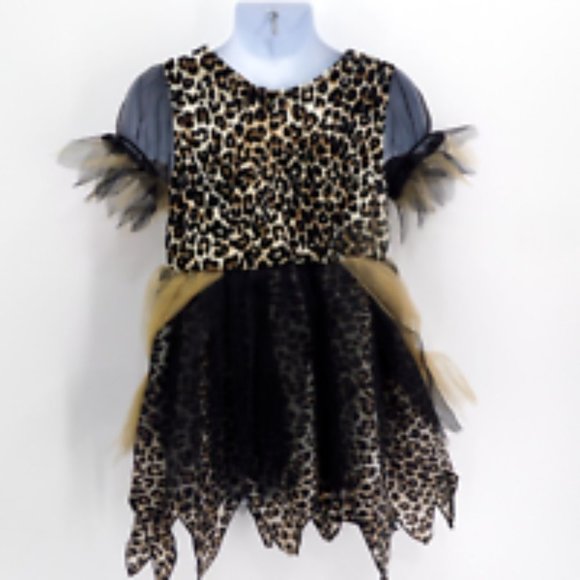 "THE CHILDRENS PLACE" TIGER PRINT HALLOWEEN DRESS-UP COSTUME DRESS : 18/24 MO - Picture 3 of 3